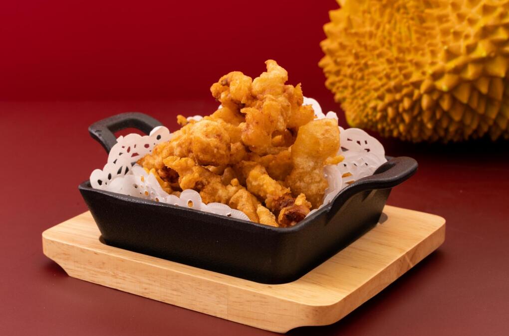 創(chuàng)意新品丨榴蓮酥肉，吃一口就忘不掉的味道！