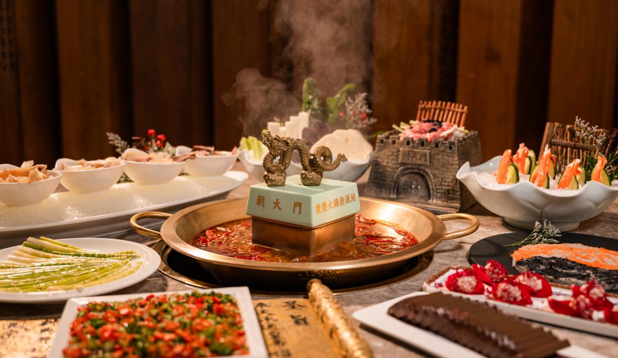 國慶重慶聚餐，沉浸式體驗正宗老火鍋，體驗感太棒了！