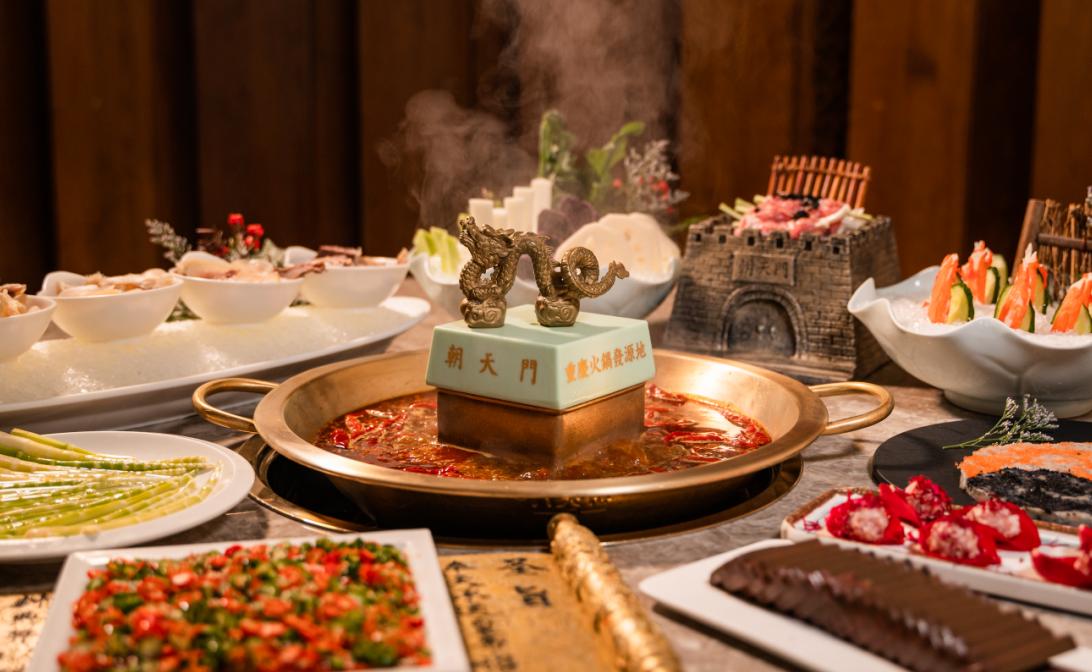 當(dāng)海鮮遇上火鍋，大蝦就該這么燙，生意不火都難！